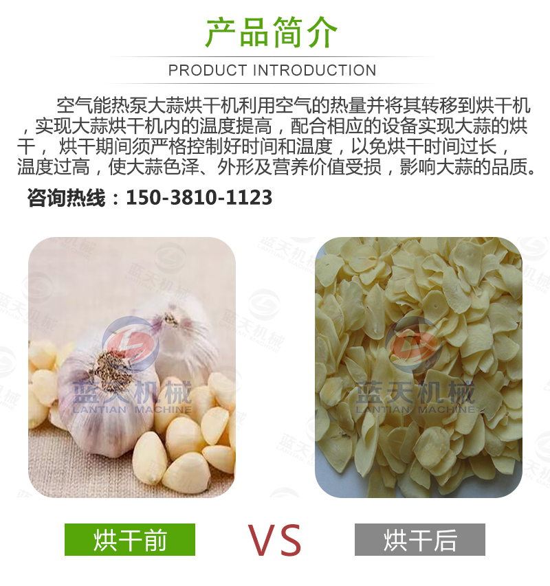  大蒜片網(wǎng)帶烘干機產(chǎn)品簡介