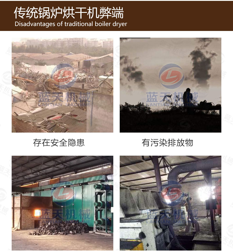 木耳網(wǎng)帶烘干機(jī)傳統(tǒng)烘干機(jī)弊端